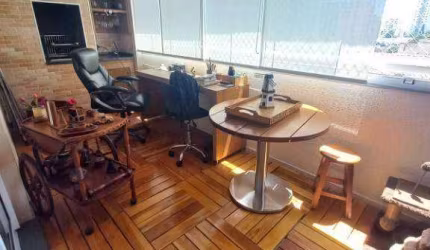 Apto com 3 dorms/varanda gourmet 89 m² por R$ 905.000 - à 650m do metrô Santos Imigrantes
