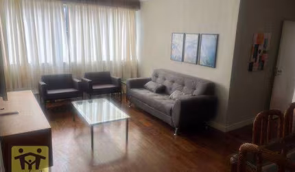 Apartamento 50 metros da Av. Paulista e da Estação Brigadeiro do Metrô com 3 dormitórios para alugar,  por R$ 9.445/mês - Paraíso - São Paulo/SP