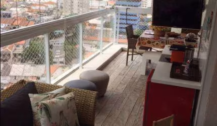 Apartamento com 4 sendo 1 suíte-varanda gourmet