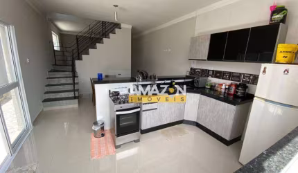 Sobrado com 3 dormitórios à venda, 108 m² por R$ 480.000,00 - Jardim de Alah - Taubaté/SP