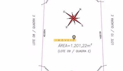 Terreno à venda, 1201 m² por R$ 330.000,00 - Village da Serra - Tremembé/SP