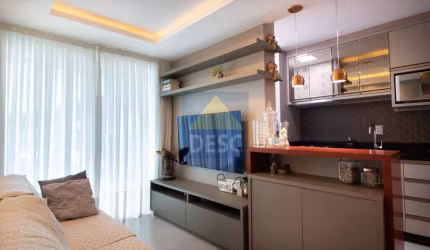 Apartamento mobiliado à venda no Bay Side Residence em Camboriú