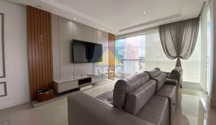 Apartamento mobiliado e com vista para cidade à venda no Ed. Pacoste Home