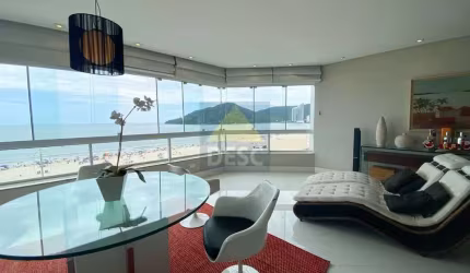 Apartamento mobiliado frente mar à venda no Ed. Seas Tower em Balneário Camboriú