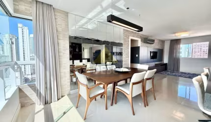 Apartamento mobiliado à venda localizado no Centro de Balneário Camboriú Ed. Residencial Mandala