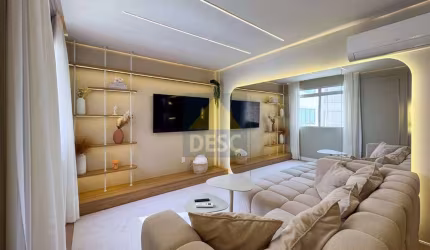 Apartamento vista mar com duas suítes à venda no Ed Guanabara em Balneário Camboriú