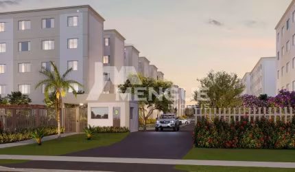 Apartamento com 2 quartos à venda na Rua Tomé Antônio de Souza, 350, Campo Novo, Porto Alegre por R$ 198.260