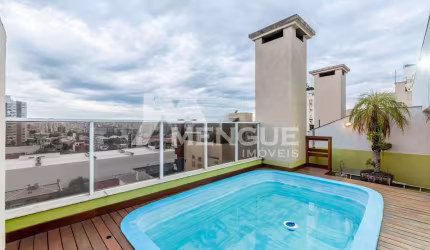 Cobertura com 4 quartos à venda na Avenida Ganzo, 677, Menino Deus, Porto Alegre por R$ 1.950.000