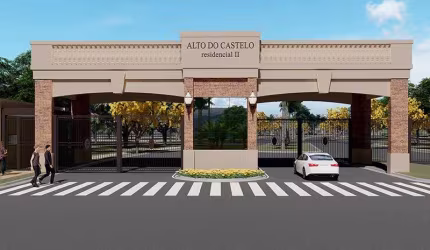 Terreno em condomínio fechado à venda no Residencial Alto do Castelo, Ribeirão Preto  por R$ 400.000
