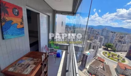 Flat com 1 dorm, Boqueirão, Praia Grande - R$ 350 mil, Cod: 60012165