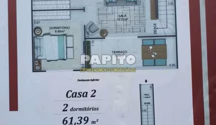 Apartamento com 2 dorms, Real, Praia Grande - R$ 450 mil, Cod: 60012207