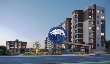 Apartamento com 2 dormitórios à venda, 43 m² por R$ 217.000 - Campina da Barra - Araucária/PR