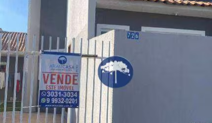 Sobrado com 2 dormitórios à venda, 44 m² por R$ 225.000,00 - Campo de Santana - Curitiba/PR