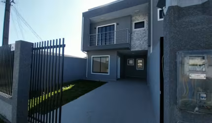 Sobrado Alto Padrão 3 quartos sendo 1 suíte R$ 670.000 - Estação - Araucária/PR