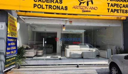 Salão comercial com 133 mts, em ótima localização