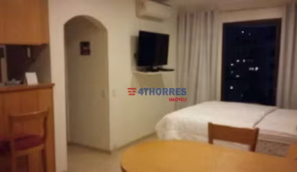 Flat com 1 dormitório para alugar, 30 m² por R$ 4.185,42/mês - Cerqueira César - São Paulo/SP