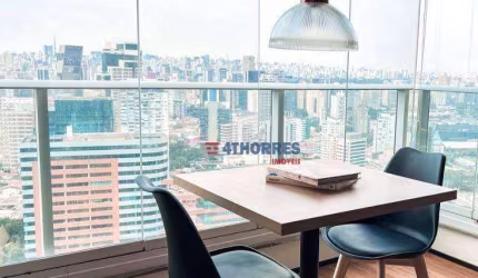 Apartamento com 1 dormitório para alugar, 35 m² por R$ 7.457,00 - Butantã - São Paulo/SP