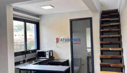 Loft com 1 dormitório para alugar, 29 m² por R$ 2.500,00/mês - Vila Indiana - São Paulo/SP
