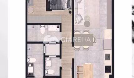 Apartamento com ótima localização à venda no JARDIM GISELA, TOLEDO - PR