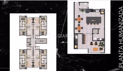 Apartamento com ótima localização à venda no JARDIM GISELA, TOLEDO - PR