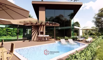 CASA CONDOMÍNIO DO GOLF 4 SUÍTES COM PISCINA