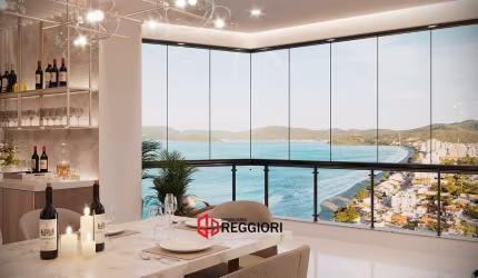 3 SUITES MAIS 1 DORM 3 VAGAS QUADRA MAR MEIA PRAIA