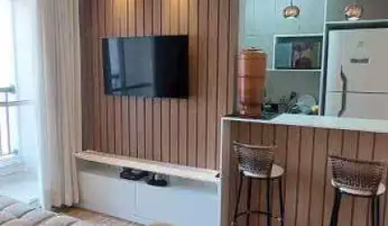 Apartamento à venda 56m², 2 dormitórios, 2 banheiros, 1 vaga - Condomínio Suit São Bernardo Living, Bairro Planalto, São Bernardo do Campo