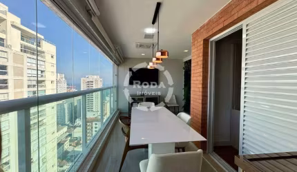 Apartamento à venda, 3 quartos, 2 suítes, 3 vagas, Embaré - Santos/SP