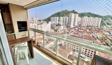 Apartamento | 85m² | 2 Quartos (1 Suíte) | Marapé | Santos