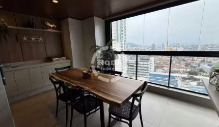 Apartamento à venda, 2 quartos, 2 suítes, 2 vagas, Boqueirão - Santos/SP