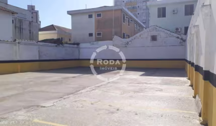 Terreno plano a venda no Embaré, em Santos.