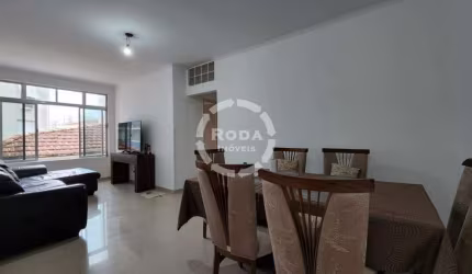 Apartamento a venda em Santos, localizado no bairro do Gonzaga.