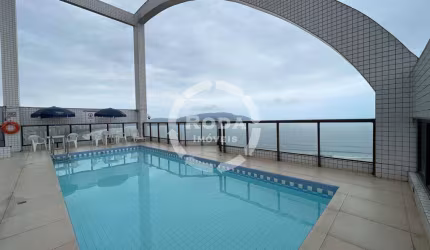 Apartamento com vista mar à venda em Santos localizado no bairro do Boqueirão.