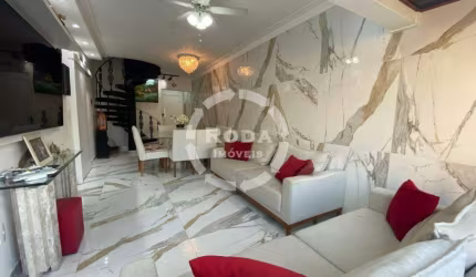Apartamento a venda próximo da praia em Santos, localizada no bairro do Boqueirão.