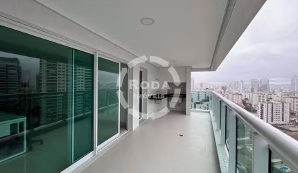 Apartamento a venda, 3 suítes - andar alto - alto padrão - Ponta da Praia - Santos