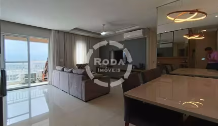 Apartamento moderno no Estuário – 2 dormitórios, suíte, 2 vagas de garagem, lazer completo - Santos/SP