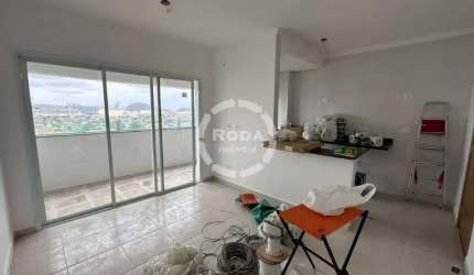 Apartamento garden com lazer a venda no Macuco em Santos.