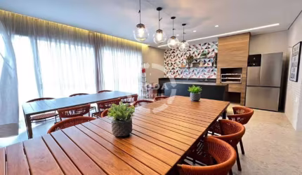 Apartamento 2 suites cim lazer completo, na quadra da Praia - Boqueirão - Santos