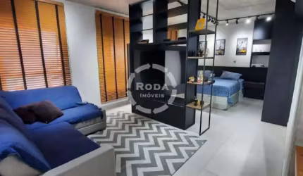 Apartamento à venda, 1 quarto, 1 suíte, Embaré - Santos/SP
