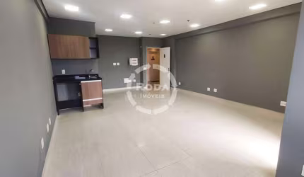 Sala comercial para aluguel, 1 vaga, Encruzilhada - Santos/SP
