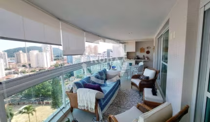 Apartamento à venda. 3 dormitórios, 3 suítes, 2 vagas, Ponta da Praia - Santos/SP