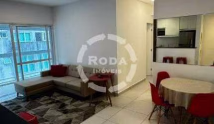 Apartamento à venda, 2 quartos, 1 suíte, 2 vagas, Gonzaga - Santos/SP