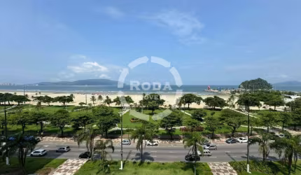 Excelente Apartamento de 3 Dormitórios Frente Mar, Bairro: José Menino, Santos-SP