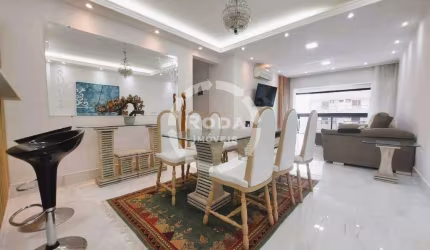 Apartamento próximo da praia à venda, 3 quartos, 1 suíte, 1 vaga, Aparecida - Santos/SP