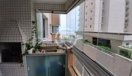 Apartamento à venda, 2 dormitórios frente à Praia do Boqueirão, Praia Grande/SP