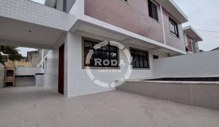 Sobrado Isolado à venda, 3 quartos, 3 suítes, 2 vagas, Vila Belmiro - Santos/SP