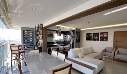 Apartamento com 3 Quartos e 4 banheiros mobiliado com 136 m² no Boqueirão em Santos