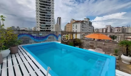Cobertura com 3 dormitórios à venda, 270 m² - José Menino - Santos/SP
