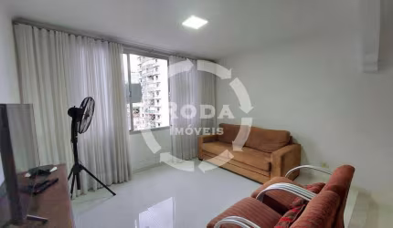 Oportunidade no Boqueirão! Apartamento de Frente 2 dormitórios dependência completa ,vaga demarcada a 3 Quadras da Praia, Boqueirão -Santos