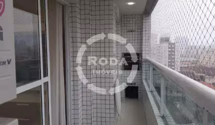 Apartamento para aluguel, 2 quartos, 1 vaga, Campo Grande - Santos/SP